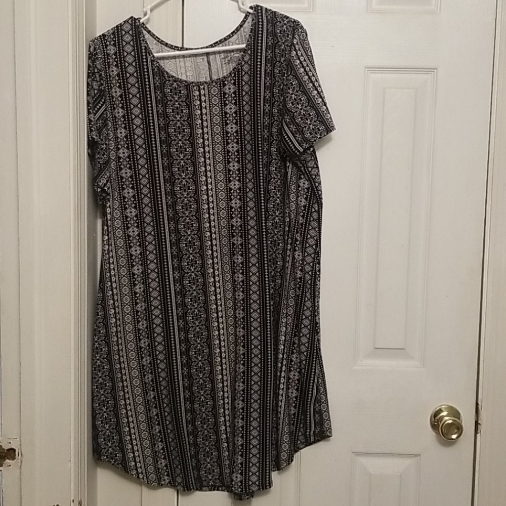 Tribal print dress